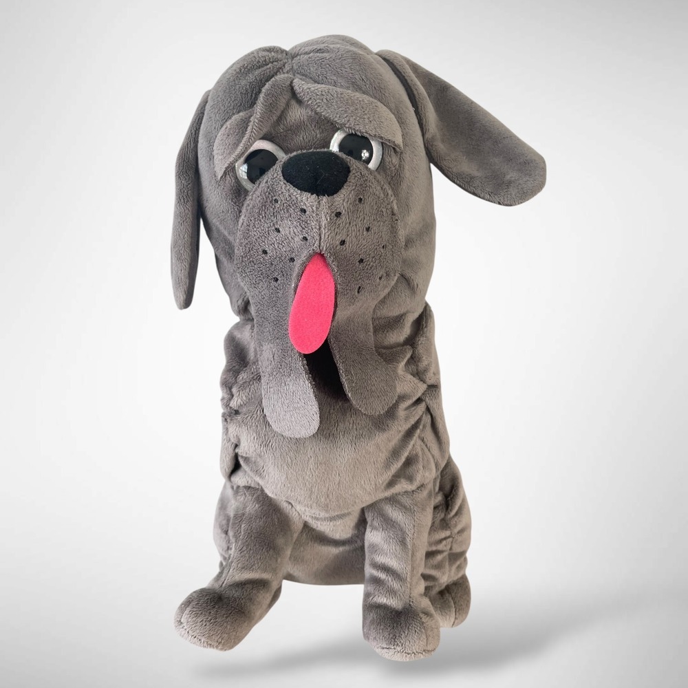 Harry Potter Fang Plush Hagrid Dog Stuffed Animal Just Play‎ 13 inch Grey 2021